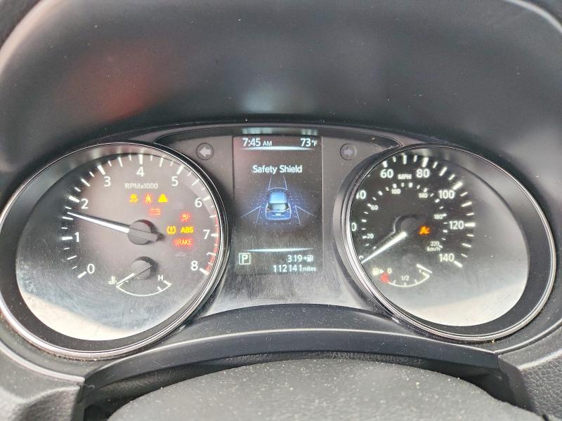 2017 Nissan Rogue VIN JN8AT2MV4HW024490 COPART salvage auction — FRONT END, Tx - Salvage Vehicle Title, sold $1,500 on 2026-07-07 (photo 9)