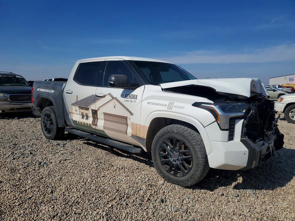 2023 Toyota Tundra VIN 5TFLA5DB7PX095595 COPART salvage auction — FRONT END, Tx - Salvage Vehicle Title, sold $14,500 on 2026-07-07 (photo 4)
