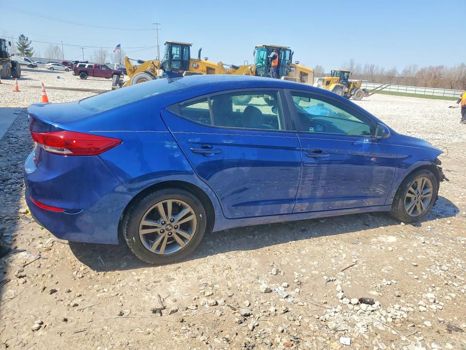 2017 Hyundai Elantra VIN 5NPD84LF6HH115542 COPART salvage auction — FRONT END, Il - Salvage Certificate, sold $1,250 on 2026-07-02 (photo 3)