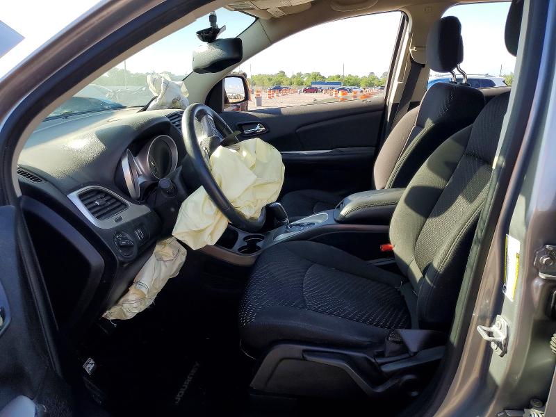 2017 Dodge Journey VIN 3C4PDCAB0HT545019 COPART salvage auction — FRONT END, TX - SALVAGE VEHICLE TITLE, sold $700 on 2026-07-02 (photo 7)
