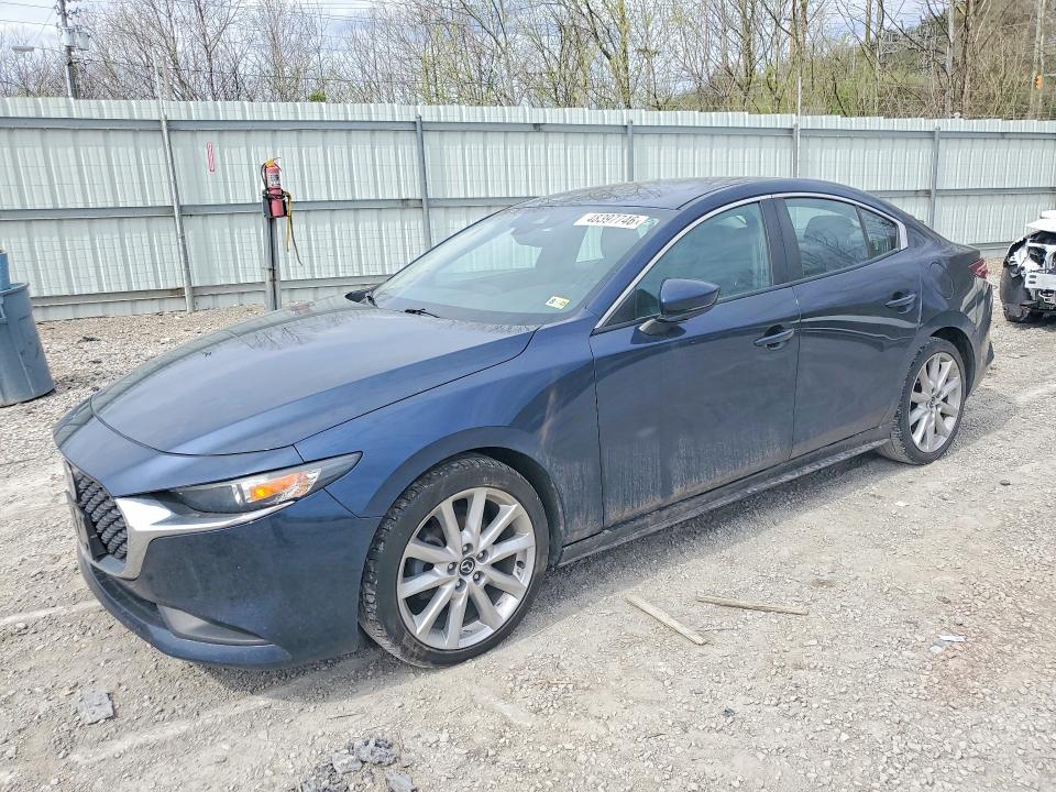 2021 Mazda 3 VIN JM1BPABL1M1315990 COPART salvage auction — FRONT END, Va - Cert Of Title - Salvage, sold $2,500 on 2026-07-09 (photo 1)