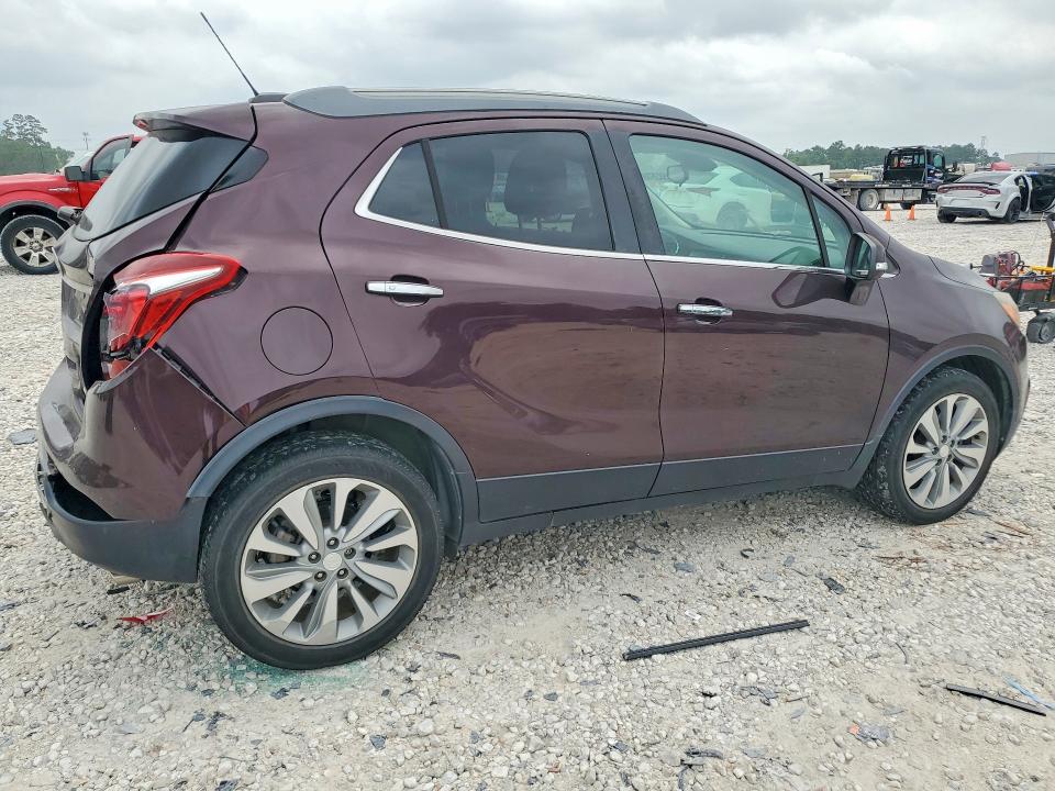2018 Buick Encore VIN KL4CJASB1JB558700 COPART salvage auction — REAR END, Tx - Certificate Of Title, sold $2,650 on 2026-07-02 (photo 3)