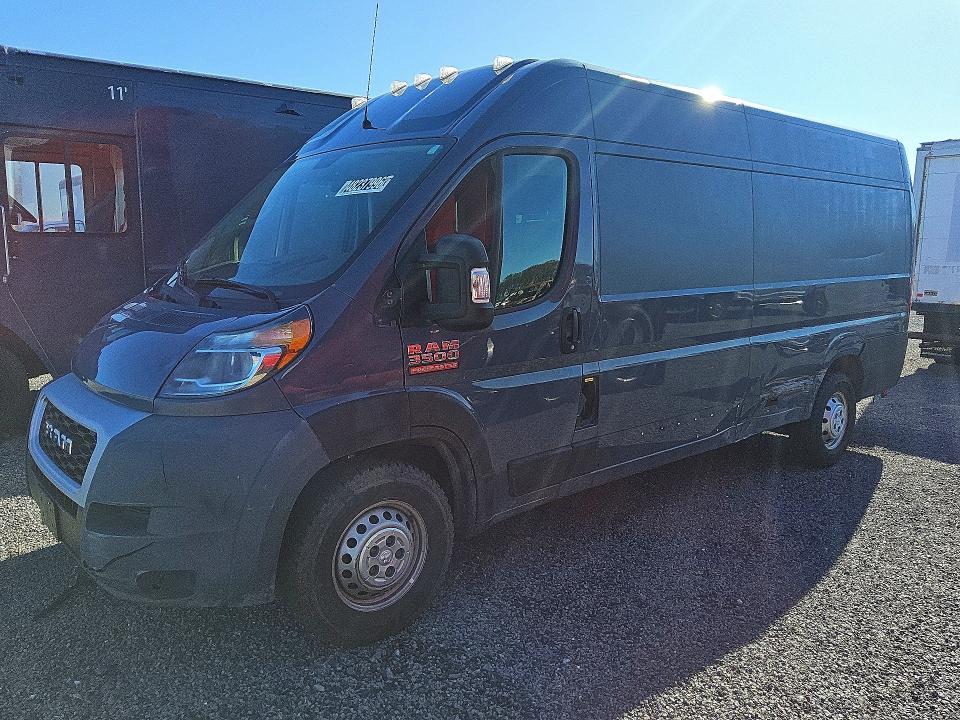 2020 Ram Promaster 3500 VIN 3C6URVJG7LE136533 COPART salvage auction — SIDE, Ma - Certificate Of Title, sold $8,500 on 2026-07-29 (photo 1)