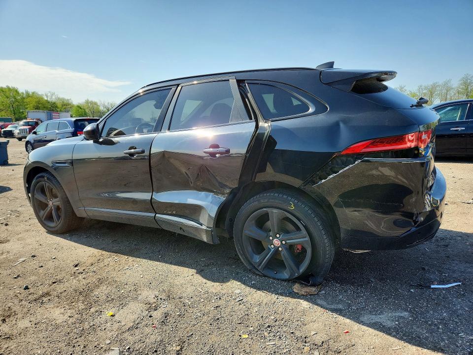 2020 Jaguar F-pace VIN SADCM2FV6LA620581 COPART salvage auction — REAR END, Md - Cert Of Salvage < 75% Damage, sold $7,100 on 2026-07-09 (photo 2)