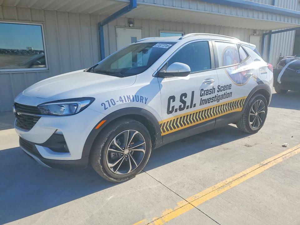 2022 Buick Encore VIN KL4MMDSLXNB059146 COPART salvage auction — HAIL, Ky - Hail Salvage Brand, sold $6,400 on 2026-07-23 (photo 1)