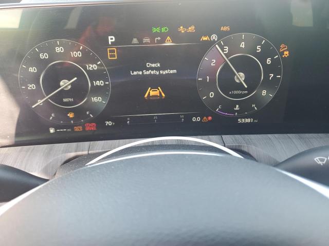 2024 Kia Telluride VIN 5XYP54GC3RG428658 COPART salvage auction — WATER/FLOOD, Salvage Title, sold $550 on 2026-07-28 (photo 9)