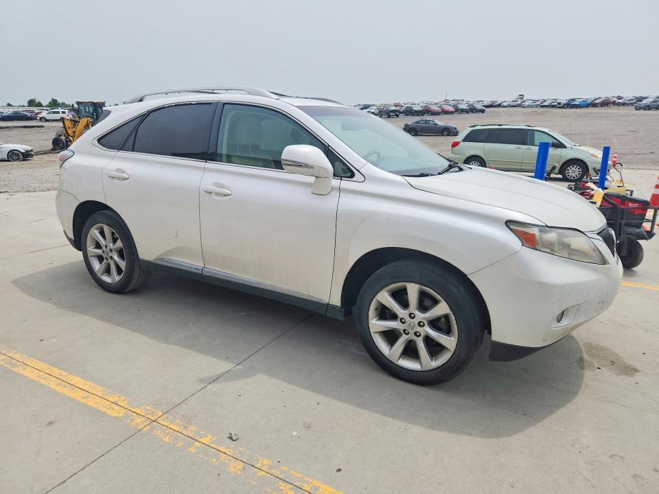 2010 Lexus Rx VIN JTJZK1BA6A2402962 COPART salvage auction — REAR END, In - Cert Of Title-Salvage Title, sold $3,050 on 2026-07-16 (photo 4)