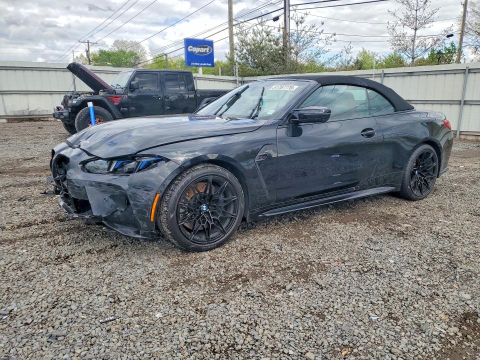2025 BMW VIN WBS43BA09SCU10096 COPART salvage auction — FRONT END, Nj - Cert Of Title-Salvage, sold $34,750 on 2026-07-24 (photo 1)