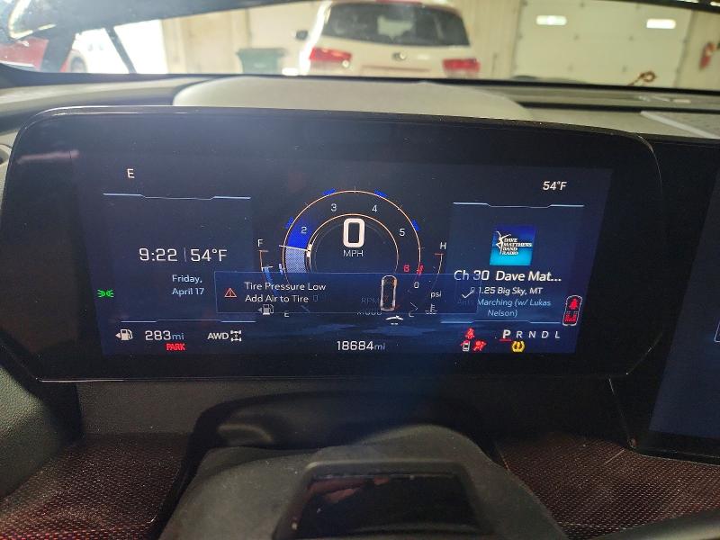 2025 Chevrolet Traverse VIN 1GNEVLRSXSJ159481 COPART salvage auction — FRONT END, Wi - Cert Of Title-Claim Paid, sold $22,200 on 2026-07-20 (photo 9)