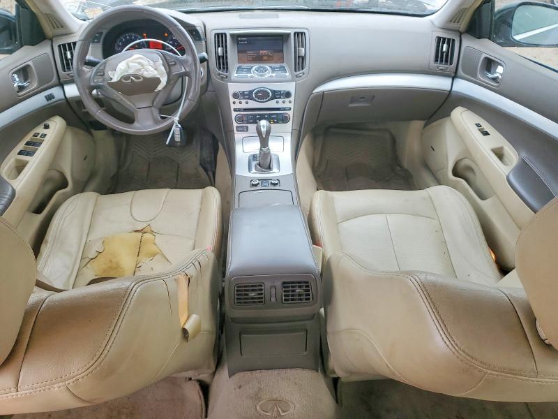 2009 Infiniti G37 VIN JNKCV61F69M365467 COPART salvage auction — FRONT END, Ms - Cert Of Title-Salvaged, sold $350 on 2026-07-24 (photo 8)