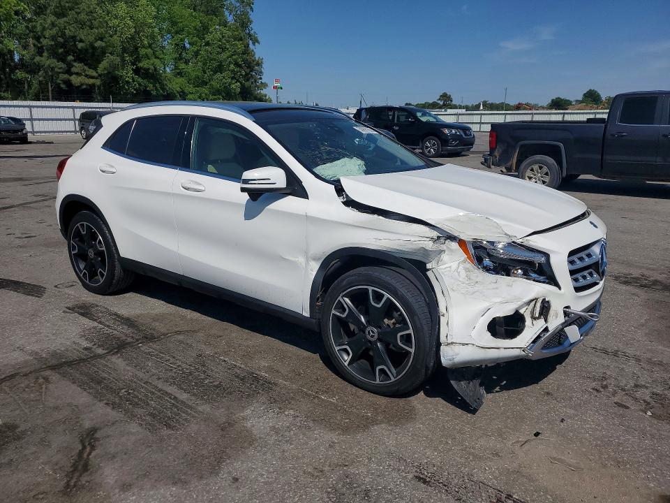 2019 Mercedes-benz Gla-class VIN WDCTG4EB7KU014896 COPART salvage auction — FRONT END, NC - SALVAGE CERTIFICATE OF TITLE, sold $2,700 on 2026-08-11 (photo 4)