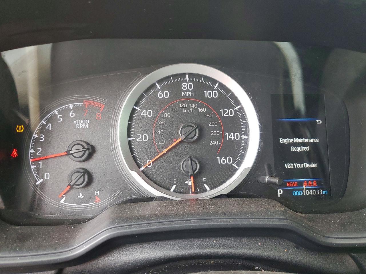 2020 Toyota Corolla VIN JTDS4RCE3LJ038166 COPART salvage auction — Side, TX - SALVAGE VEHICLE TITLE, sold $6,800 on 2026-07-02 (photo 9)