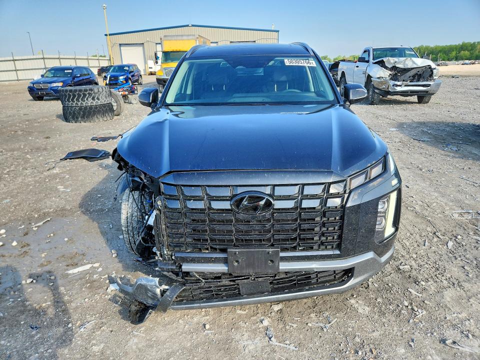 2025 Hyundai Palisade VIN KM8R4DGE0SU834443 COPART salvage auction — FRONT END, Wv - Salvage Certificate, sold $15,000 on 2026-08-03 (photo 5)