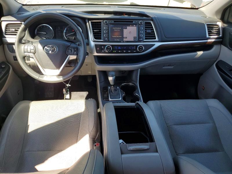 2015 Toyota Highlander VIN 5TDYKRFH1FS072197 COPART salvage auction — FRONT END, Ca - Salvage Certificate, sold $7,700 on 2026-07-09 (photo 8)