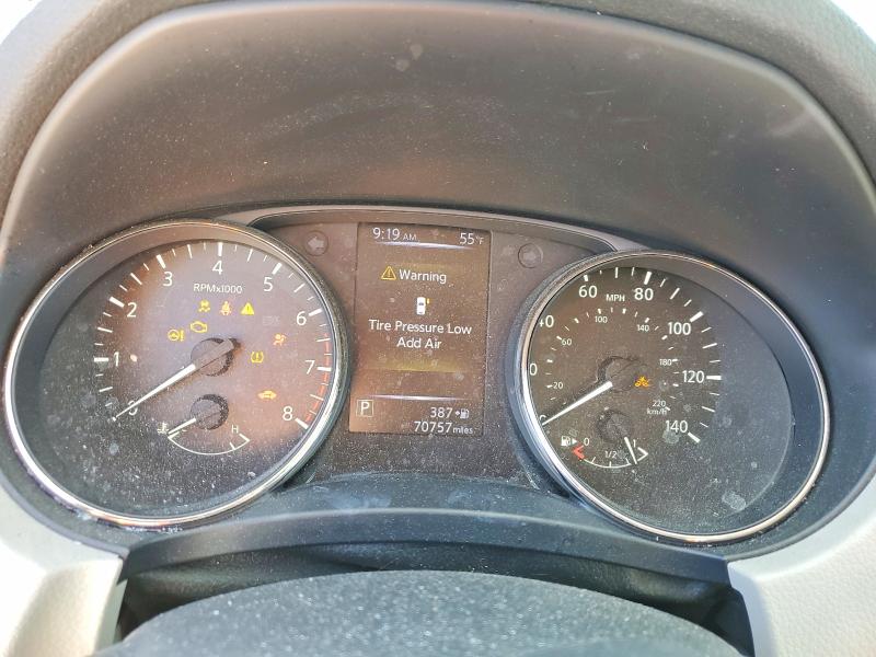 2018 Nissan Rogue VIN JN1BJ1CP9JW162635 COPART salvage auction — ROLLOVER, Nc - Salvage Certificate Of Title, sold $1,750 on 2026-07-13 (photo 9)