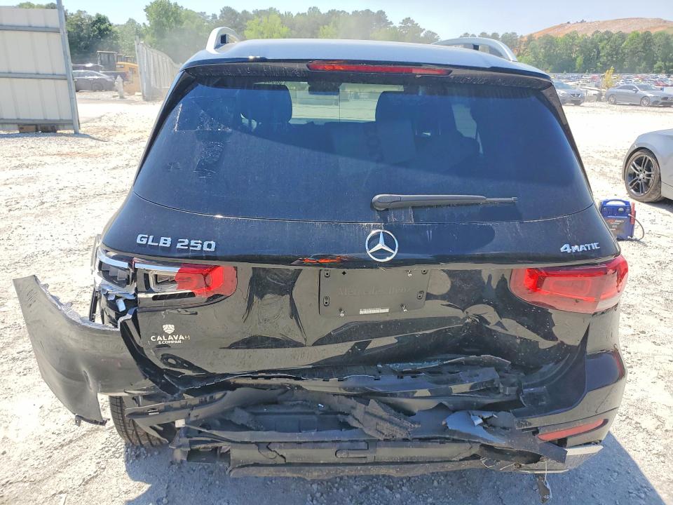 2022 Mercedes-benz Glb VIN W1N4M4HB2NW259993 COPART salvage auction — REAR END, Ga - Certificate Of Title, sold $14,500 on 2026-07-29 (photo 6)