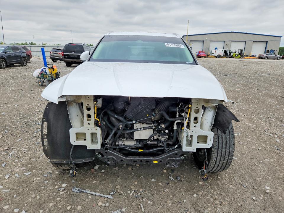 2024 Genesis Gv80 VIN KMUHBDSB6RU176301 COPART salvage auction — FRONT END, Il - Salvage Certificate, sold $9,700 on 2026-07-06 (photo 5)
