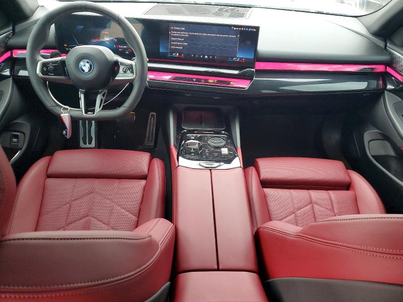 2024 BMW I5 VIN WBY33FK0XRCS21152 COPART salvage auction — REAR END, Tx - Salvage Vehicle Title, sold $30,750 on 2026-07-09 (photo 8)