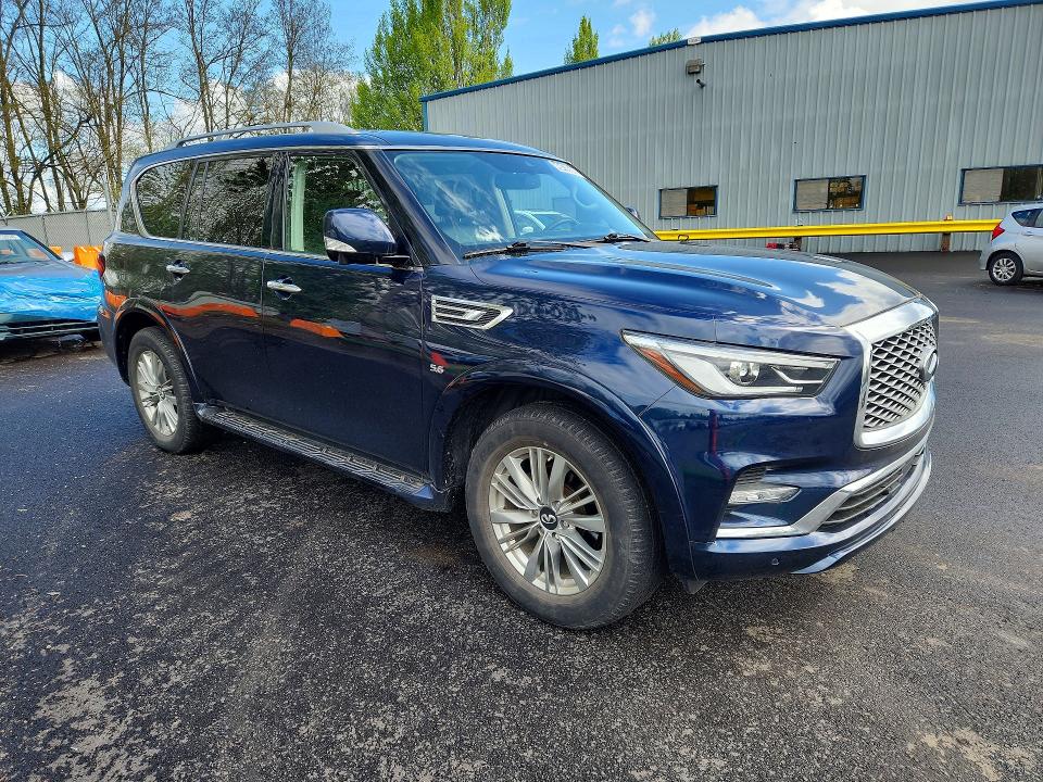 2018 Infiniti Qx80 VIN JN8AZ2NF4J9662975 COPART salvage auction — MINOR DENT/SCRATCHES, Or - Salvage Title Certificate, sold $7,800 on 2026-07-08 (photo 4)