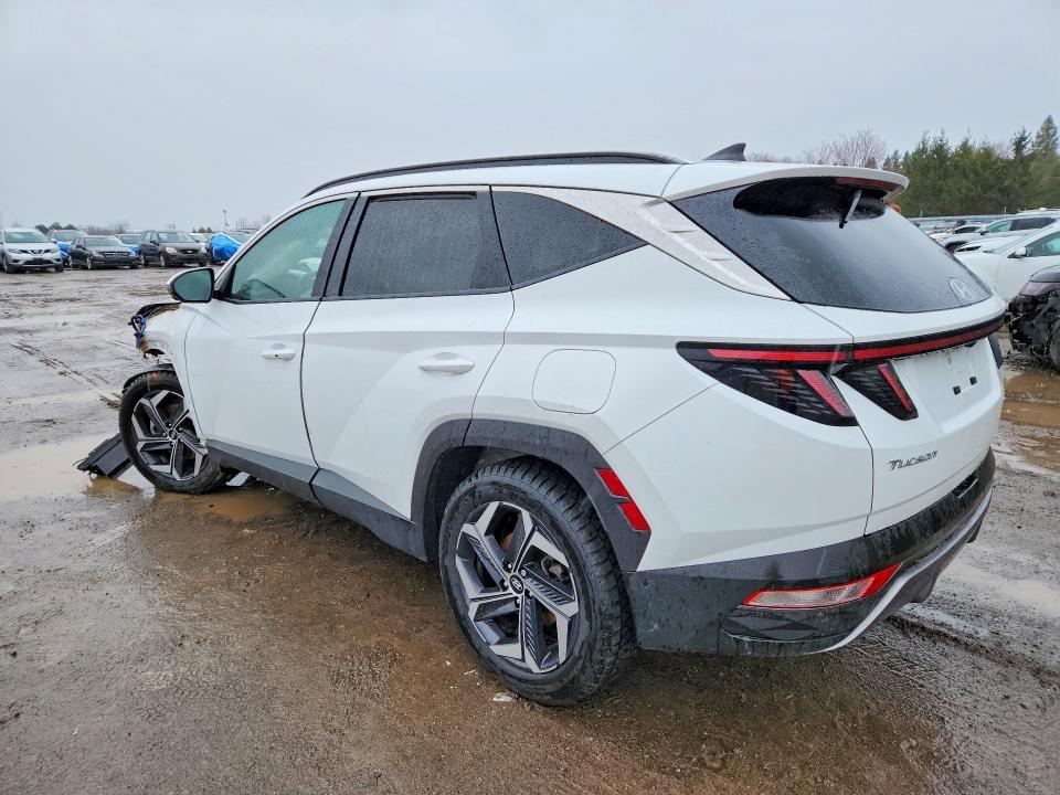 2024 Hyundai Tucson VIN KM8JDDD26RU162194 COPART salvage auction — BURN, ON - PERMIT IRREPAIRABLE, sold $3,450 on 2026-07-28 (photo 2)