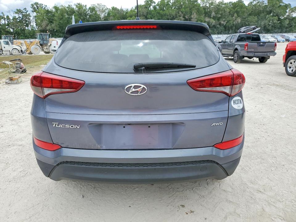 2018 Hyundai Tucson VIN KM8J2CA47JU694435 COPART salvage auction — FRONT END, Fl - Cert Of Title Slvg Rebuildable, sold $3,550 on 2026-07-14 (photo 6)
