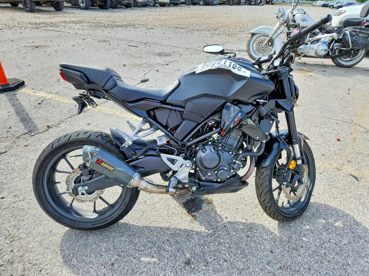 2025 Honda CBF300 VIN MLHNC5554S5500504 — COPART salvage auction photo