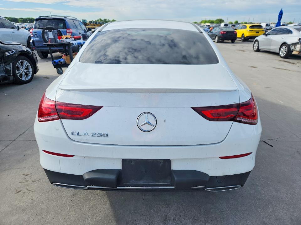 2021 Mercedes-benz Cla-klasse VIN W1K5J4GB7MN208537 COPART salvage auction — FRONT END, Tx - Salvage Vehicle Title, sold $9,100 on 2026-07-27 (photo 6)