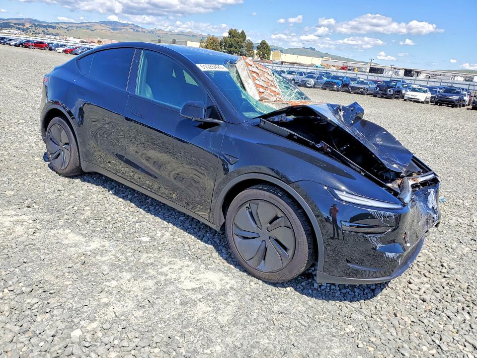 2026 Tesla Model y VIN 7SAYGDEE4TF587516 COPART salvage auction — FRONT END, CA, sold $19,600 on 2026-07-13 (photo 4)
