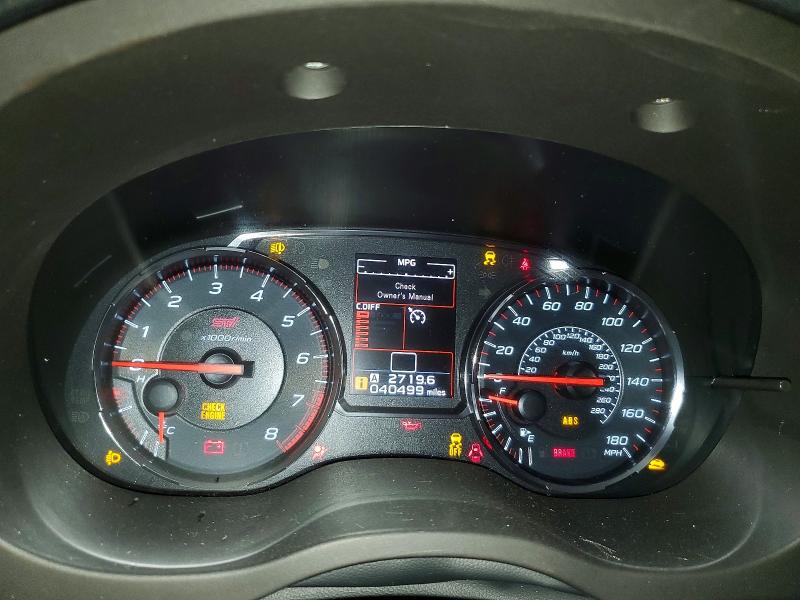 2020 Subaru VIN JF1VA2E66L9809486 COPART salvage auction — FRONT END, Il - Salvage Certificate, sold $525 on 2026-07-21 (photo 9)