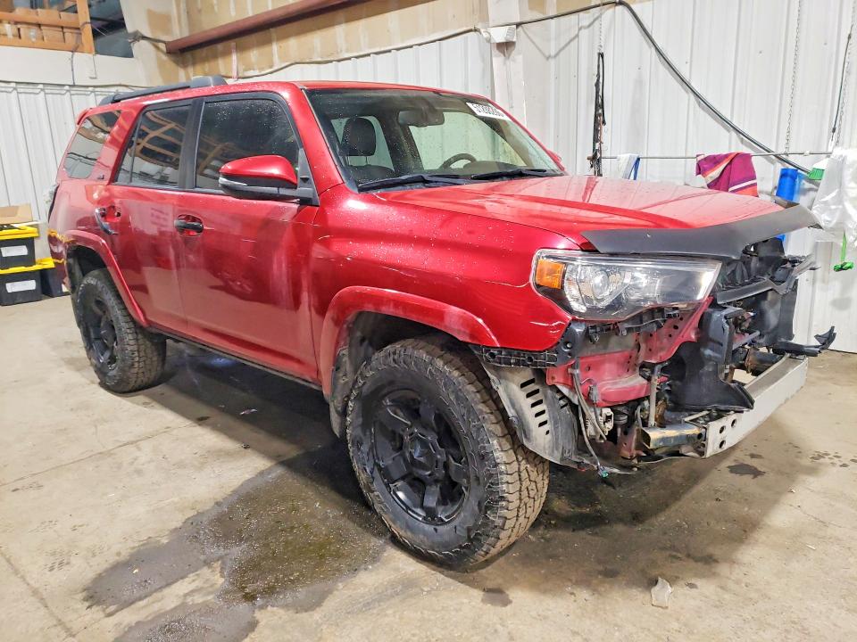 2014 Toyota 4runner VIN JTEBU5JR6E5199942 COPART salvage auction — FRONT END, Salvage Title, sold $3,200 on 2026-07-21 (photo 4)