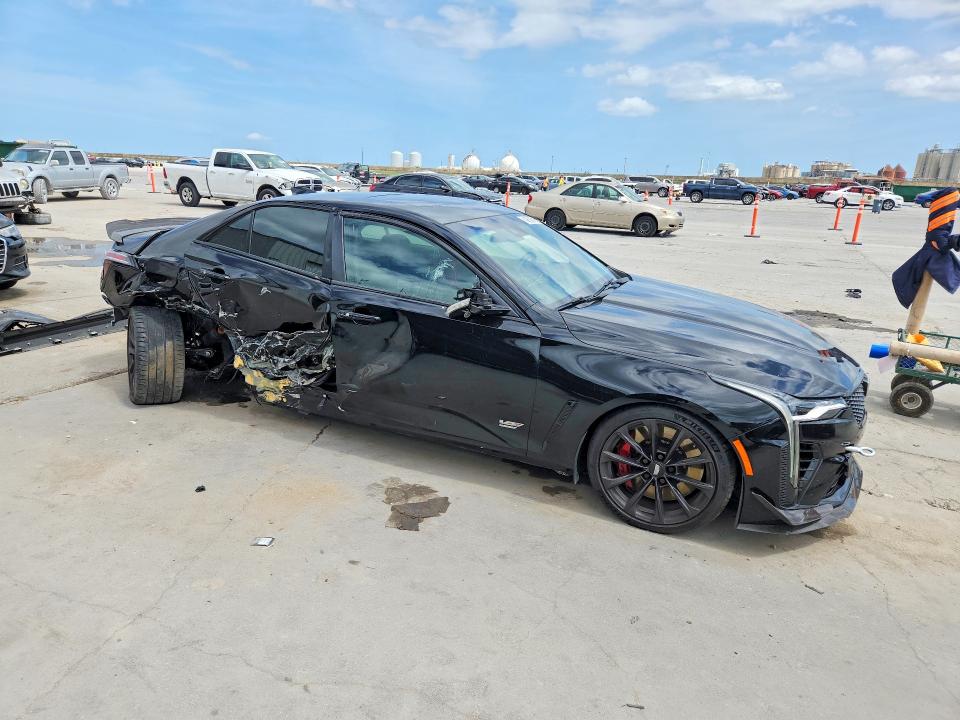 2024 Cadillac Ct4 VIN 1G6D75RP9R0410256 COPART salvage auction — REAR END, La - Cert Of Title-Salvage, sold $17,600 on 2026-07-15 (photo 4)