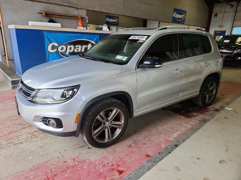 2017 Volkswagen Tiguan VIN WVGTV7AX7HK019420 COPART salvage auction — SIDE, Salvage Title, sold $2,150 on 2026-08-10 (photo 1)
