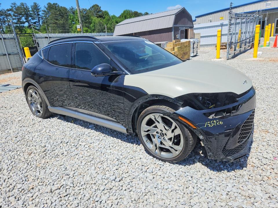 2024 Genesis Gv60 VIN KMUKEDSB8RU019110 COPART salvage auction — FRONT END, Ga - Cert Of Title-Salvage, sold $12,700 on 2026-07-07 (photo 4)