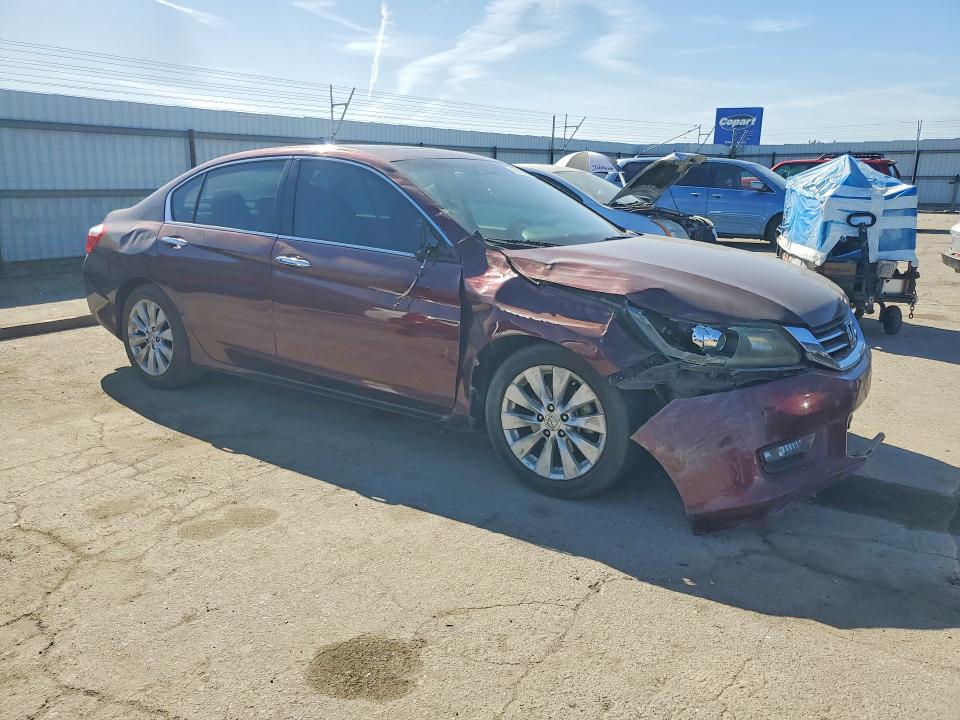 2014 Honda Accord VIN 1HGCR2F89EA097519 COPART salvage auction — FRONT END, Ca - Salvage Certificate, sold $2,900 on 2026-07-02 (photo 4)