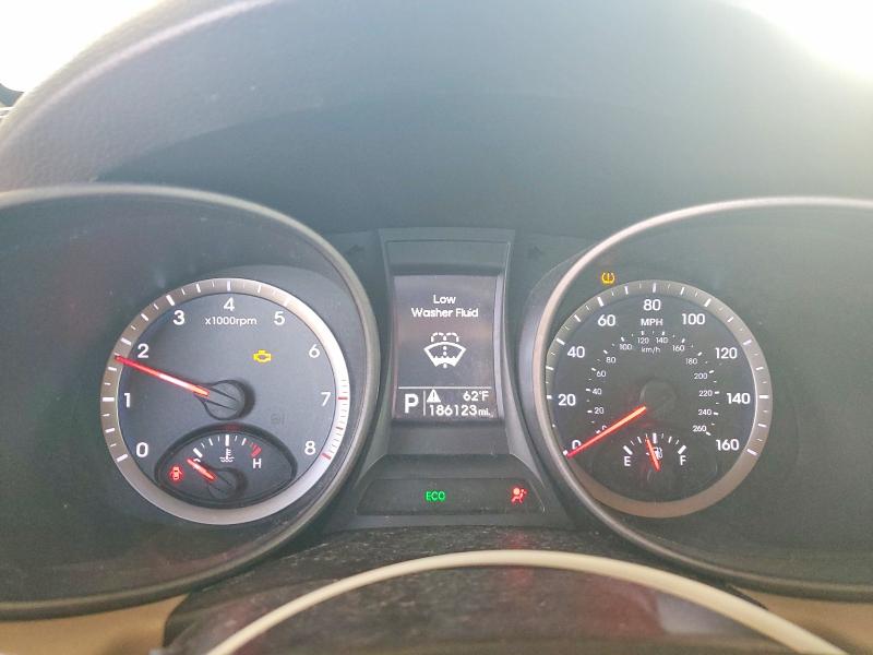 2014 Hyundai Santa fe VIN 5XYZU3LBXEG211959 COPART salvage auction — REAR END, Ga - Cert Of Title-Salvage, sold $1,250 on 2026-07-30 (photo 9)