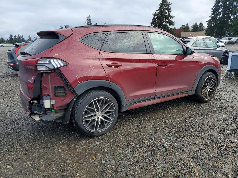 2019 Hyundai Tucson VIN KM8J3CAL3KU943707 COPART salvage auction — FRONT END, Wa - Bill Of Sale, sold $1,300 on 2026-07-10 (photo 3)
