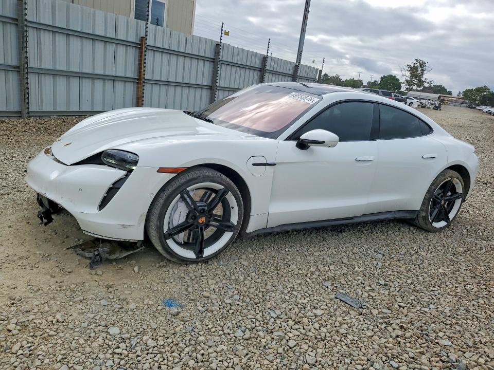 2020 Porsche Taycan VIN WP0AC2Y15LSA71226 — COPART salvage auction photo