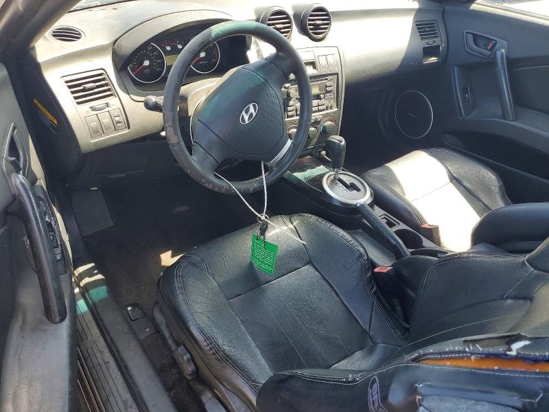 2003 Hyundai Tiburon VIN KMHHN65F03U017880 COPART salvage auction — ENGINE BURN, Ca - Salvage Certificate, sold $200 on 2026-07-10 (photo 8)