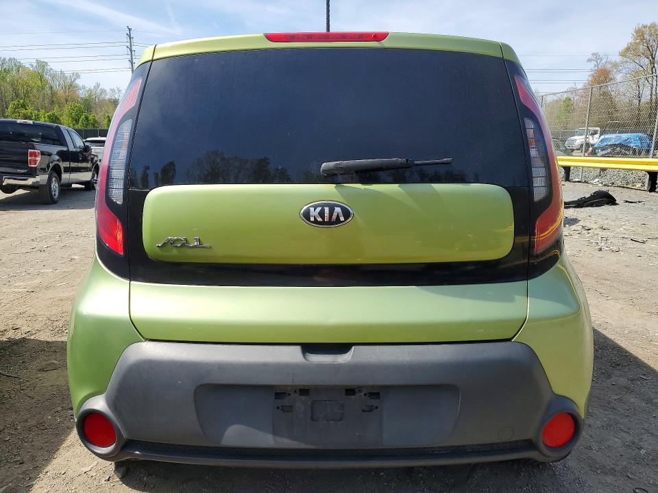 2015 Kia Soul VIN KNDJP3A56F7754662 COPART salvage auction — FRONT END, Md - Cert Of Salvage > 75% Damage, sold $325 on 2026-07-17 (photo 6)