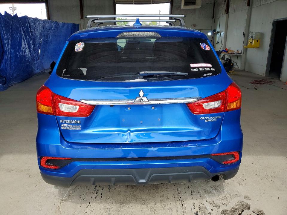 2019 Mitsubishi Outlander VIN JA4AR3AU2KU004036 COPART salvage auction — REAR END, Ky - Certificate Of Title, sold $3,750 on 2026-07-27 (photo 6)