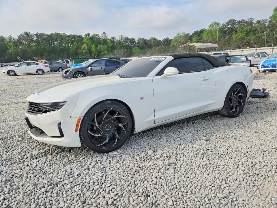 2019 Chevrolet Camaro VIN 1G1FB3DX2K0108581 COPART salvage auction — FRONT END, Ga - Cert Of Title-Salvage, sold $5,900 on 2026-07-09 (photo 1)