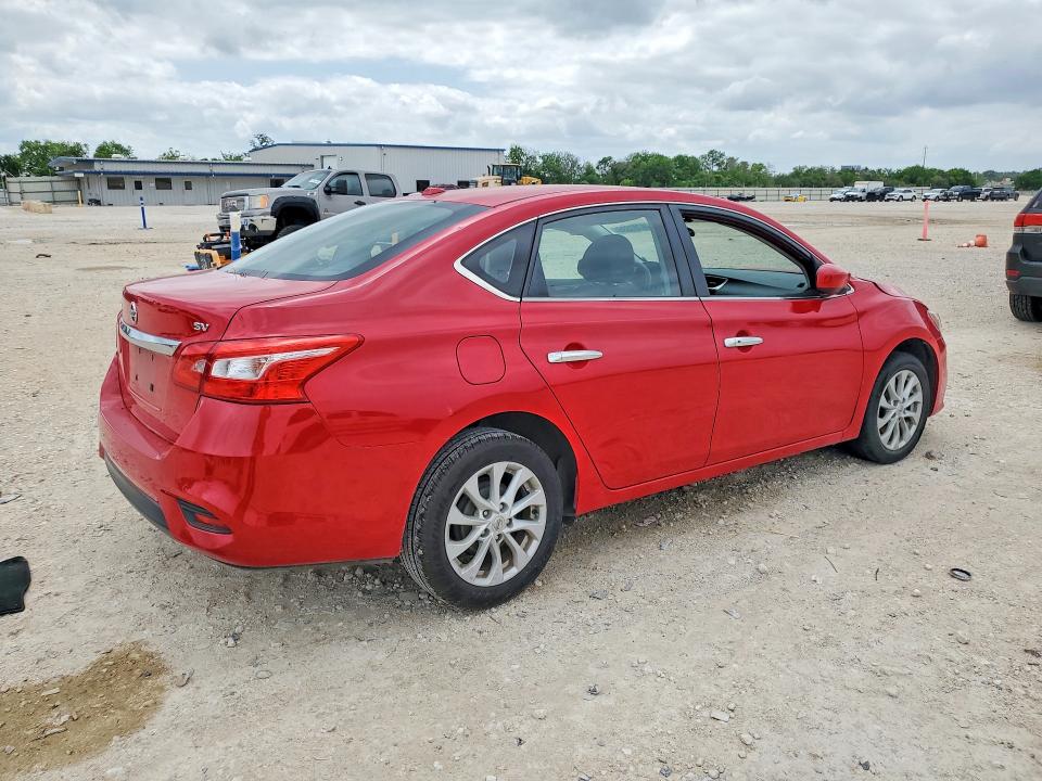 2018 Nissan Sentra VIN 3N1AB7APXJL647144 COPART salvage auction — FRONT END, Tx - Salvage Vehicle Title, sold $2,000 on 2026-07-02 (photo 3)