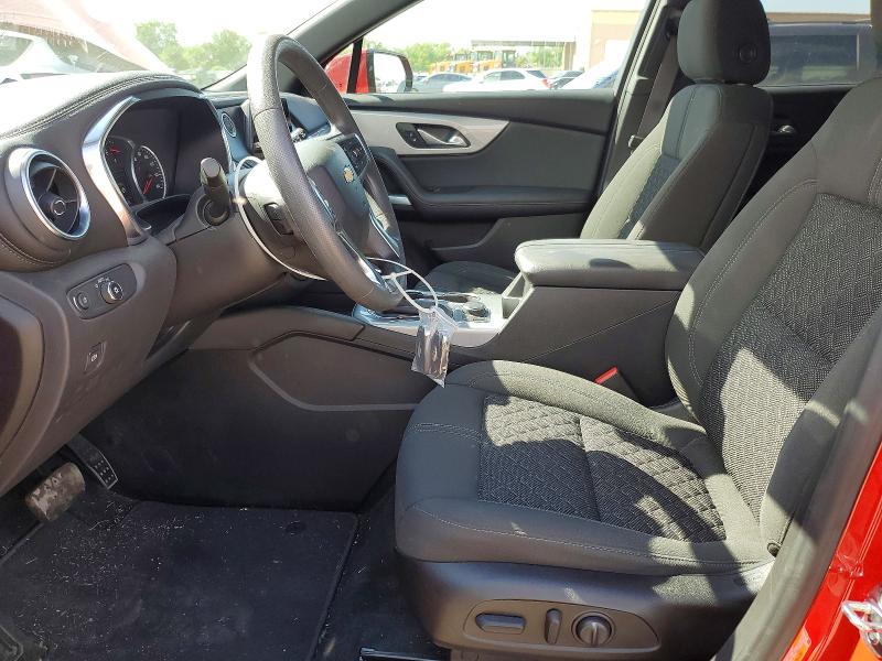 2022 Chevrolet Blazer VIN 3GNKBHR4XNS124842 COPART salvage auction — HAIL, Ks - Cert Of Title-Salvage, sold $11,300 on 2026-07-30 (photo 7)