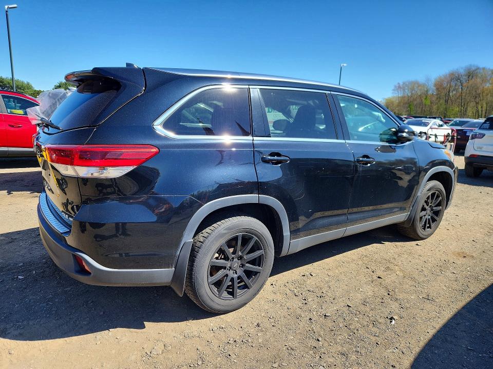 2019 Toyota Highlander VIN 5TDJZRFH4KS926168 COPART salvage auction — FRONT END, Ma - Cert Of Title-Salvage, sold $8,200 on 2026-07-16 (photo 3)