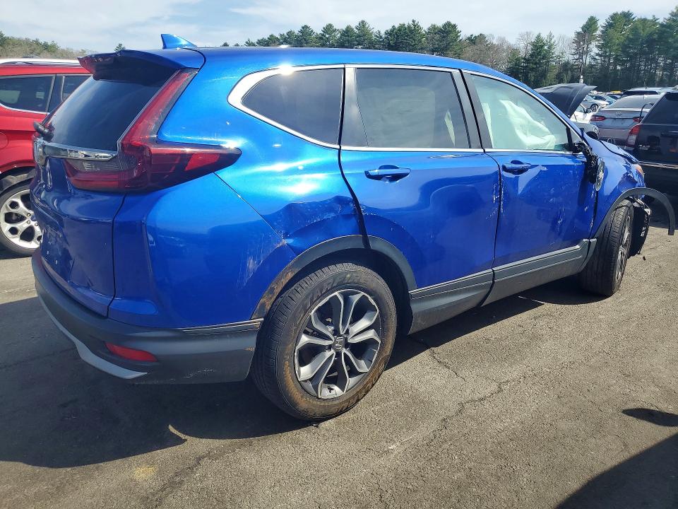2022 Honda Cr-v VIN 7FARW1H52NE017889 COPART salvage auction — FRONT END, Ri - Salvage Certificate Of Title, sold $5,400 on 2026-07-16 (photo 3)