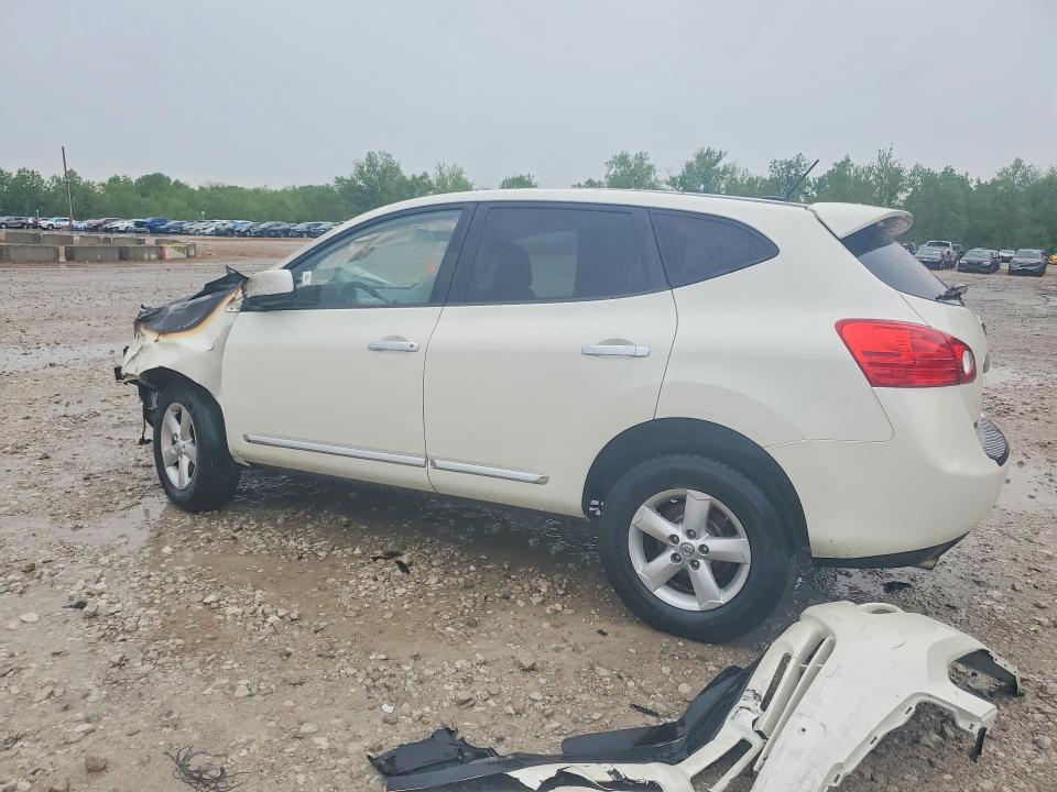 2013 Nissan Rogue sport VIN JN8AS5MT8DW554880 COPART salvage auction — ENGINE BURN, Mo - Salvage Certificate Of Title, sold $275 on 2026-07-28 (photo 2)