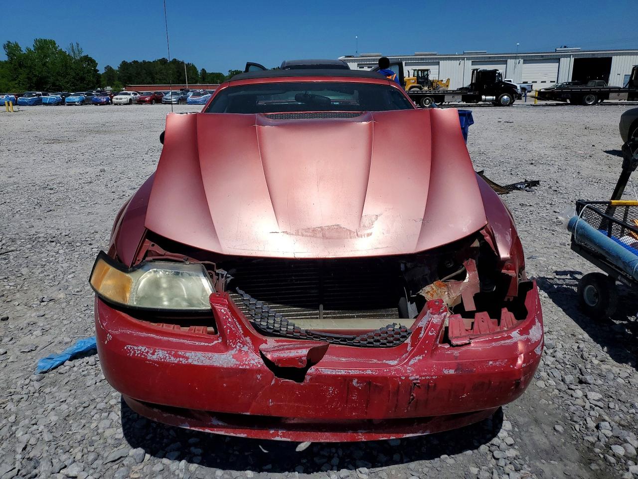 2001 Ford Mustang VIN 1FAFP44461F159426 COPART salvage auction — Front End, AL - CERT OF TITLE-SALVAGE TITLE, sold $300 on 2026-06-25 (photo 5)