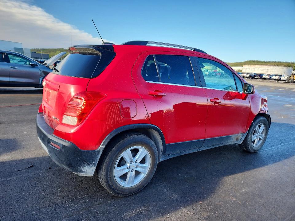 2015 Chevrolet Trax VIN KL7CJLSB9FB156915 COPART salvage auction — FRONT END, Ok - Cert Of Title-Salvage, sold $850 on 2026-07-08 (photo 3)