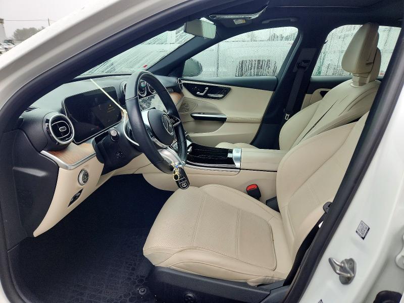 2023 Mercedes-benz C-klasse VIN W1KAF4HB6PR141585 COPART salvage auction — VANDALISM, NJ, sold $18,400 on 2026-07-15 (photo 7)