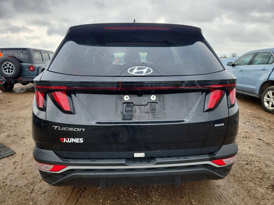 2024 Hyundai Tucson VIN 5NMJBCDE0RH347931 COPART salvage auction — FRONT END, Il - Salvage Certificate, sold $4,300 on 2026-07-09 (photo 6)